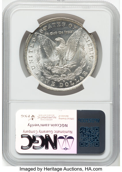image for: 1884-O $1  NGC MS66
