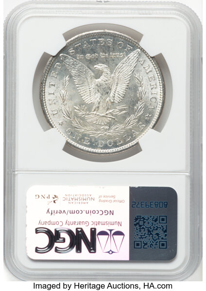 thumbnail for: 1880-S $1  NGC MS65