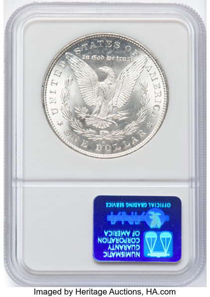 image for: 1880-S $1  NGC MS65
