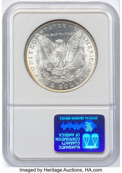 image for: 1884-O $1  NGC MS64
