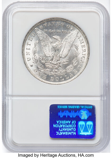image for: 1885-O $1  NGC MS64