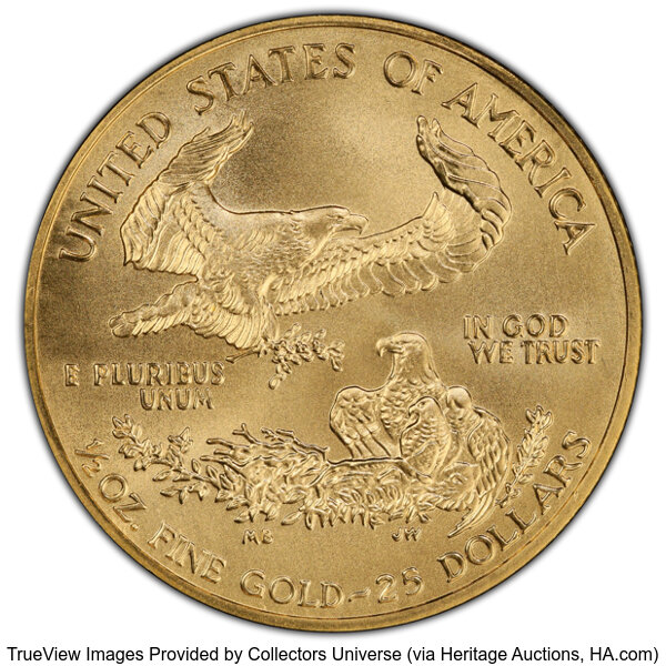 image for: 2004 Gold Eagle $25  PCGS MS70