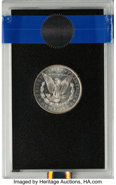 image for: 1883-CC GSA Hoard, Hard package $1  NGC MS63 PL