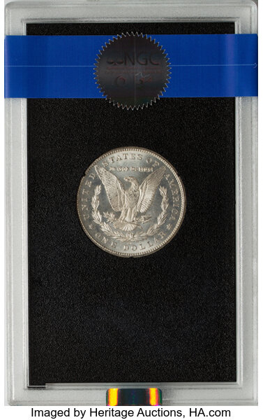 image for: 1883-CC GSA Hoard, Hard package $1  NGC MS63