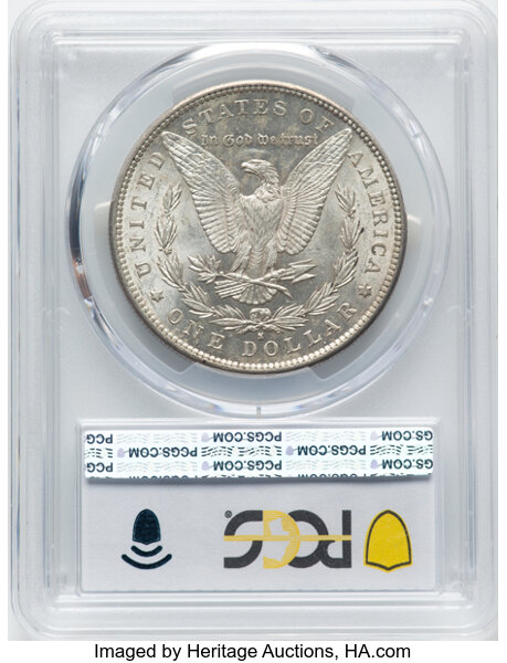 image for: 1891-S $1  PCGS MS62