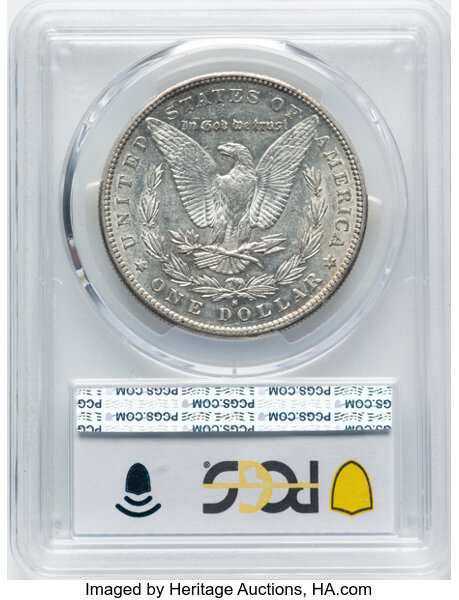 image for: 1889-S $1  PCGS AU55