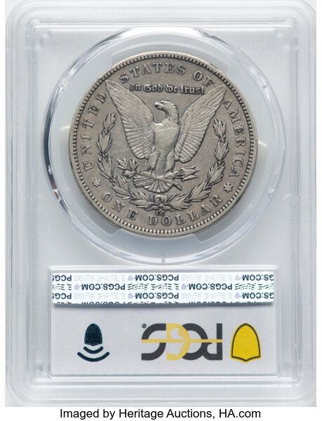 image for: 1890-CC $1  PCGS VF30