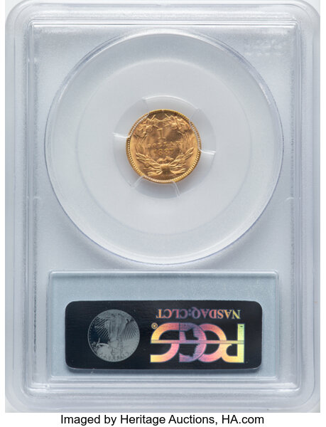 image for: 1887 G$1 PCGS MS66 CAC
