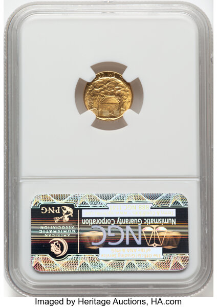 image for: 1922 Grant Memorial, without Star G$1 NGC MS67