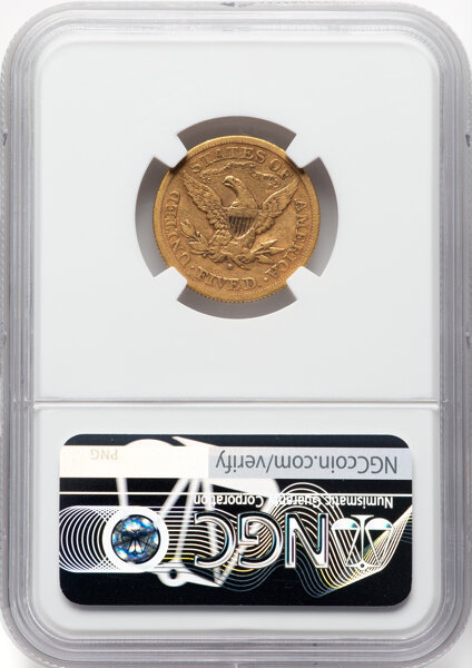 image for: 1877-S $5  NGC VF35