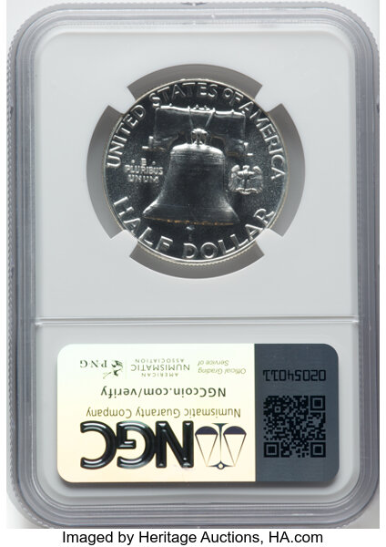 image for: 1956 Type 2 50c NGC PR69