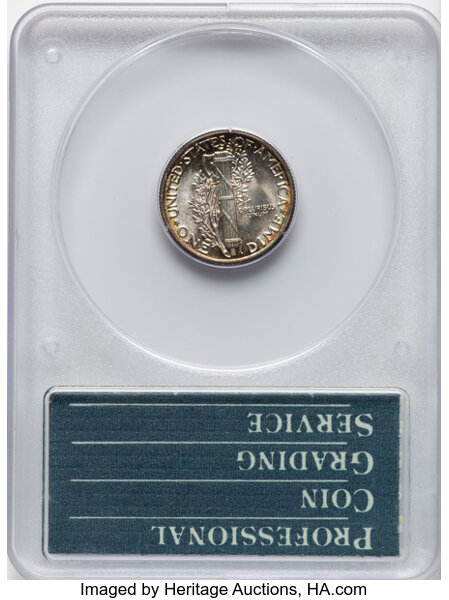 image for: 1942 10c PCGS MS64 FB