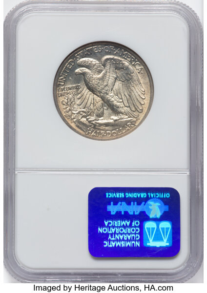 image for: 1929-D 50c NGC MS64