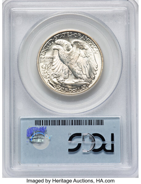 image for: 1944-D 50c PCGS MS67