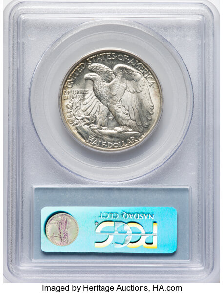 image for: 1945-D 50c PCGS MS65