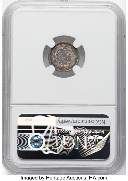 image for: 1860 H10c NGC PR65+