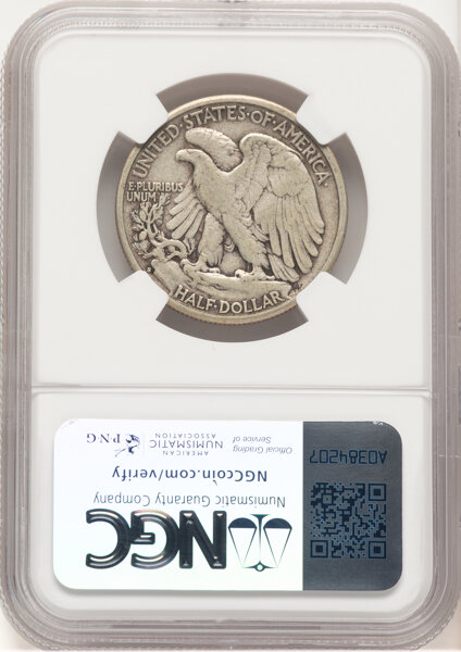 image for: 1929-S 50c NGC VF25