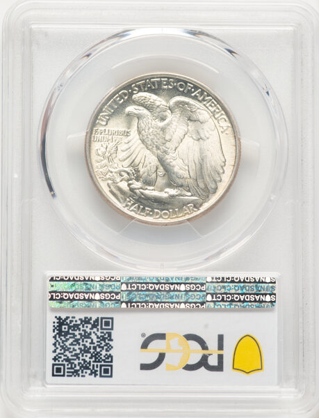image for: 1945 50c PCGS MS65