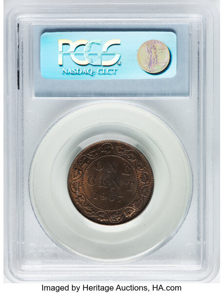 image for: 1907 1c PCGS MS64 BN