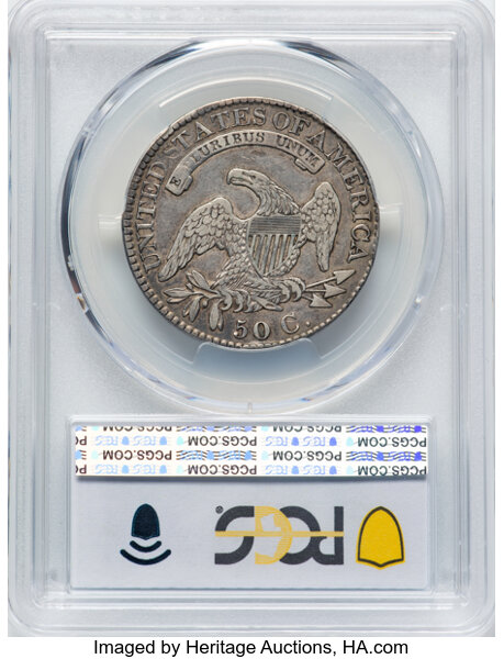 image for: 1826 50C O-108, Low R.4, VF35 PCGS.  Mintage 4,000,000....