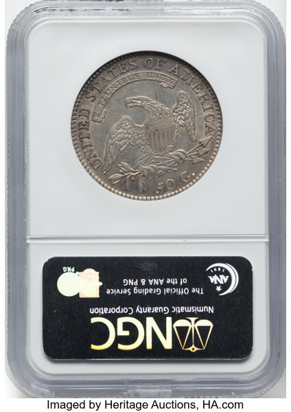 image for: 1817 50C O-109, R.3, XF45 NGC.  Mintage 1,215,567....