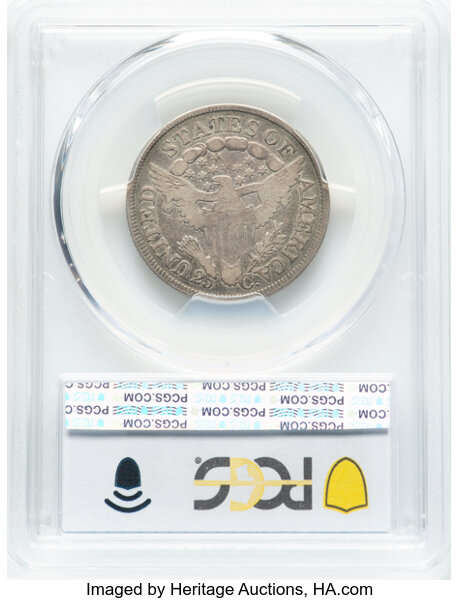 image for: 1805 25C B-4, Low R.4, VG8 PCGS.  Mintage 121,394....