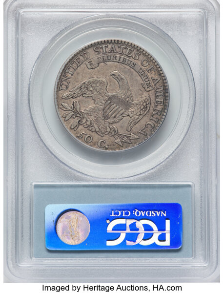 image for: 1814 O-109 50c PCGS VF35
