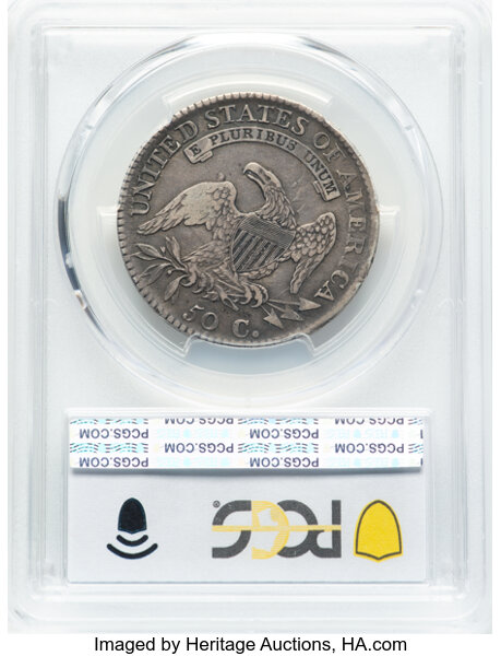image for: 1812 O-107 50c PCGS VF35