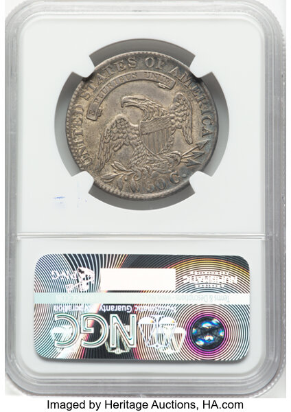 image for: 1833 O-105 50c NGC AU55