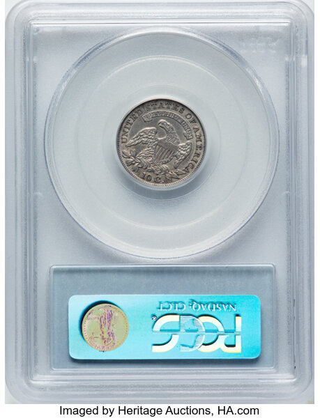 image for: 1830 10C Medium 10C, JR-7, R.4, XF45 PCGS. Mintage 510,000....