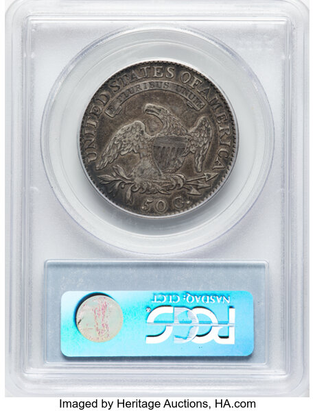 image for: 1819/8 50C Large 9, O-102, R.1, VF35 PCGS....