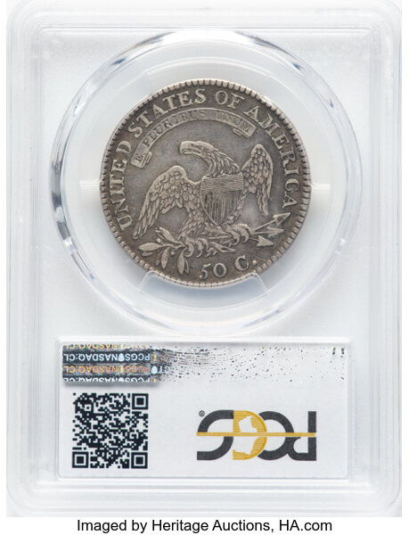 image for: 1817 O-105 50c PCGS F15