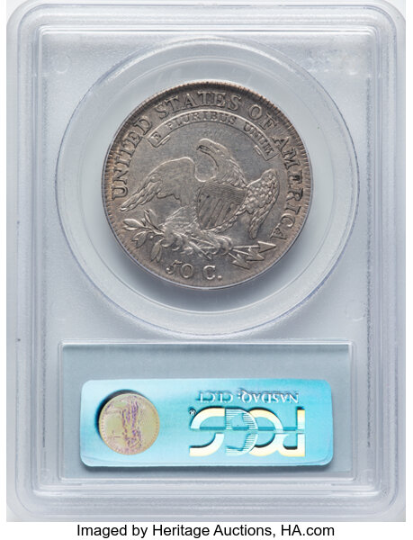 image for: 1809 Normal Edge, O-102a 50c PCGS XF45