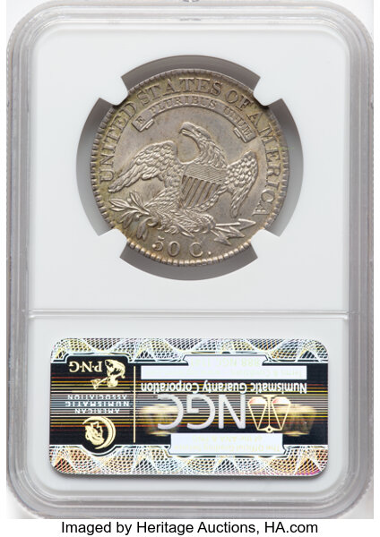 image for: 1826 50C O-108, Low R.4, MS64 NGC.  Mintage 4,000,000....