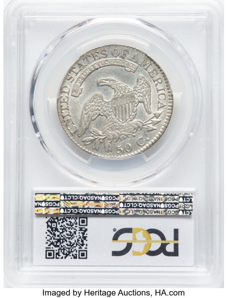 image for: 1825 O-114 50c PCGS AU55
