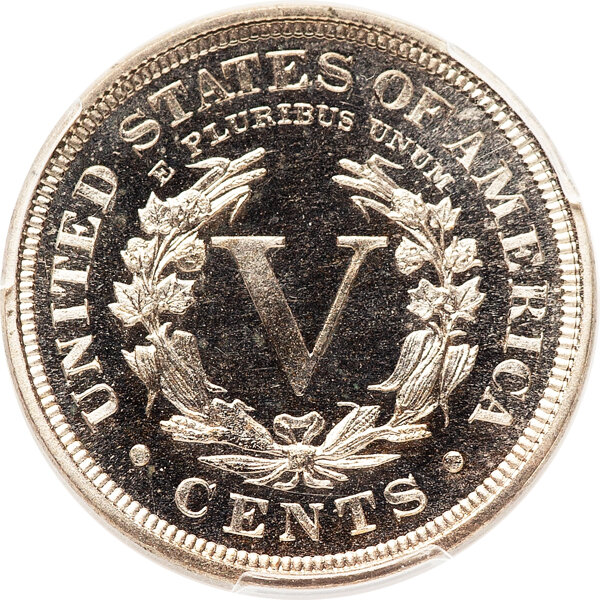 image for: 1909 5c PCGS PR67 CAM