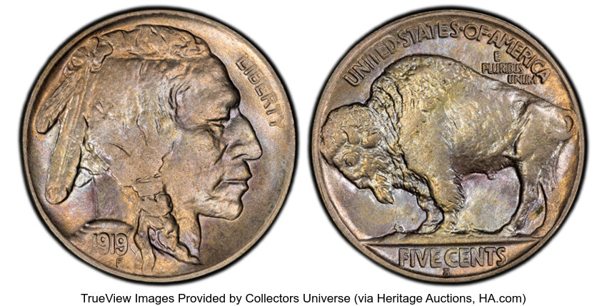 image for: 1919-S 5c PCGS MS64