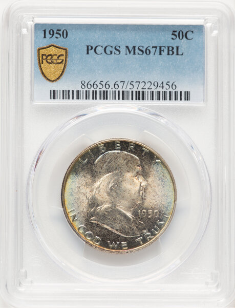 image for: 1950 50c PCGS MS67 FBL