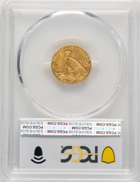 image for: 1909 $2 1/2 PCGS MS63