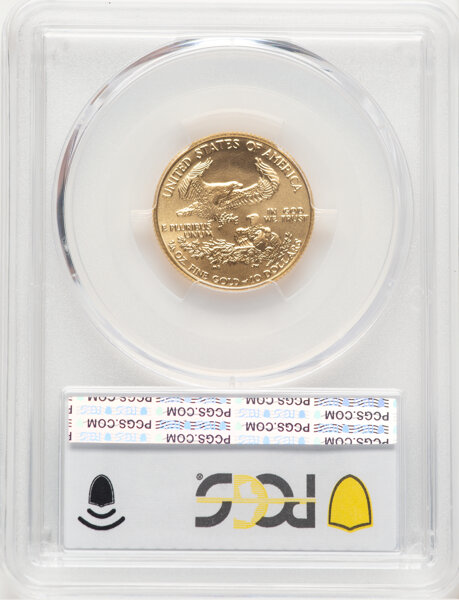 image for: 1992 Gold Eagle $10  PCGS MS69
