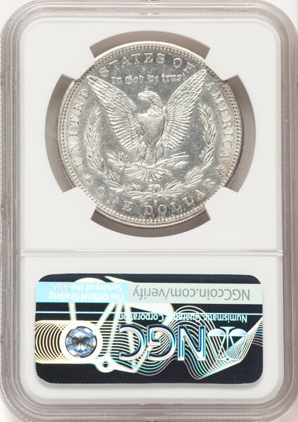 image for: 1896-S $1  NGC AU55