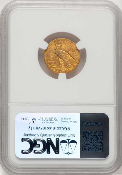 image for: 1913 $2 1/2 NGC MS64