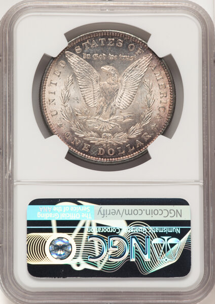 thumbnail for: 1890-CC $1  NGC MS64