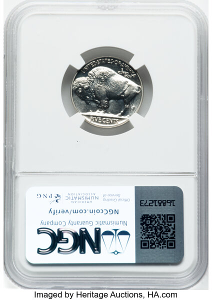 image for: 1937 5c NGC PR67+ CAC