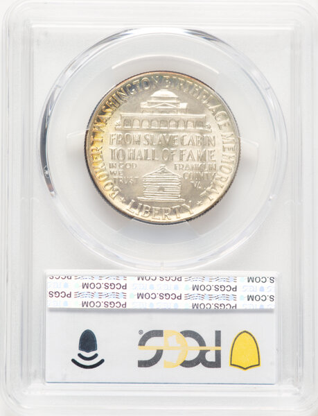 image for: 1947 Booker T. Washington 50c PCGS MS67
