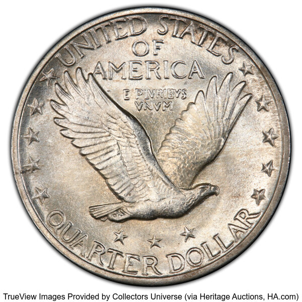 image for: 1918-S 25c PCGS MS64 FH