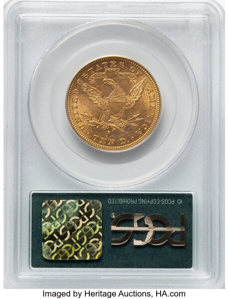 image for: 1881-S $10  PCGS MS61 CAC