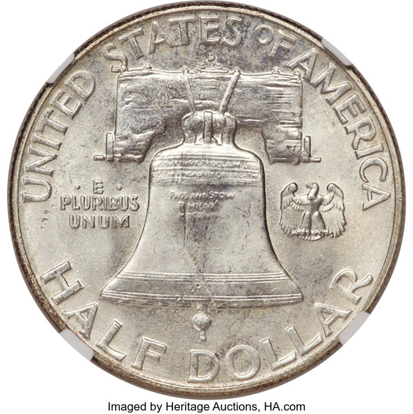 image for: 1949-D 50c NGC MS66+ FBL