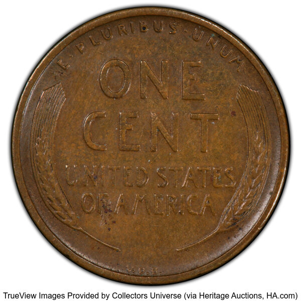 image for: 1909-S VDB 1c PCGS XF45 BN