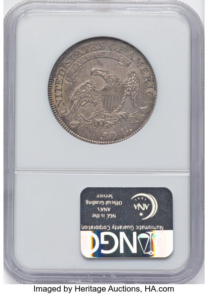 image for: 1810 50C O-104, R.3, MS61 NGC. NGC Census: (0/1).  Mintage 1,276,276....